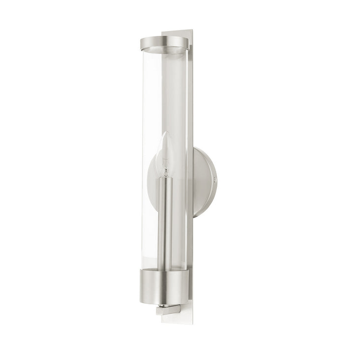 Livex Castleton 10142-91 Wall Sconce Light - Brushed Nickel