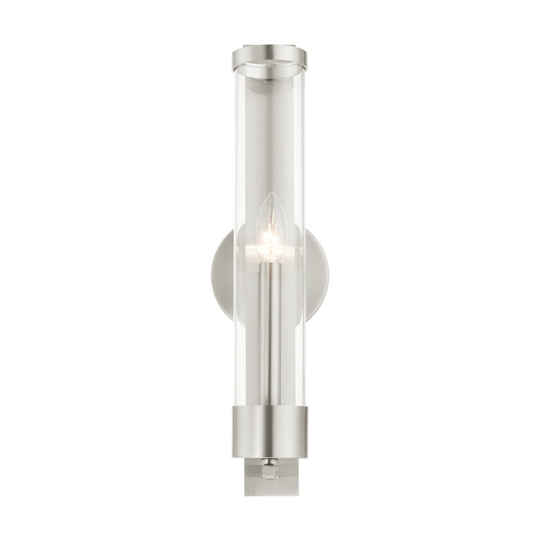 Livex Castleton 10142-91 Wall Sconce Light - Brushed Nickel