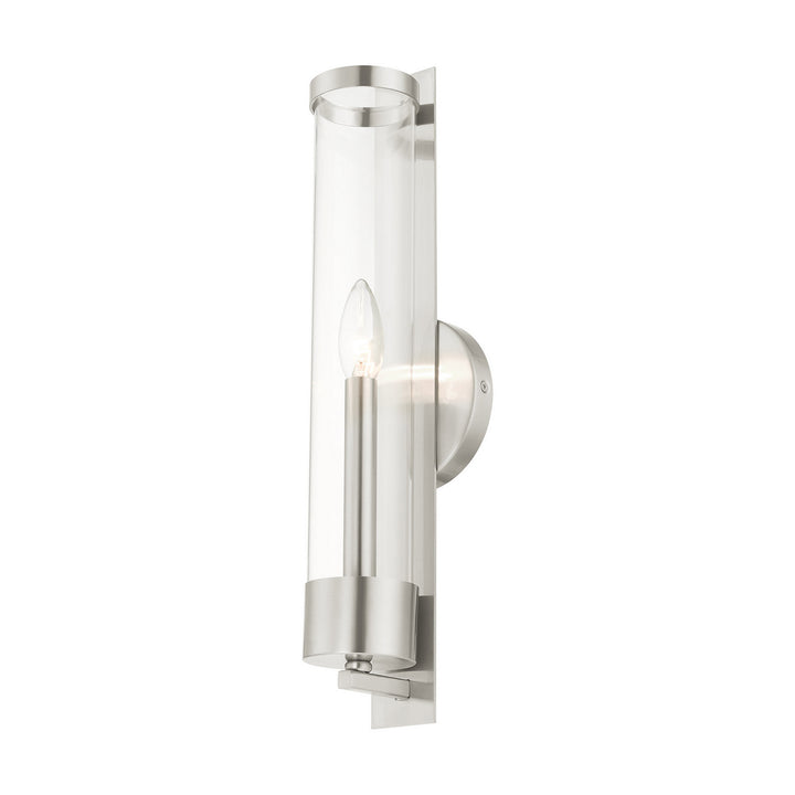 Livex Castleton 10142-91 Wall Sconce Light - Brushed Nickel