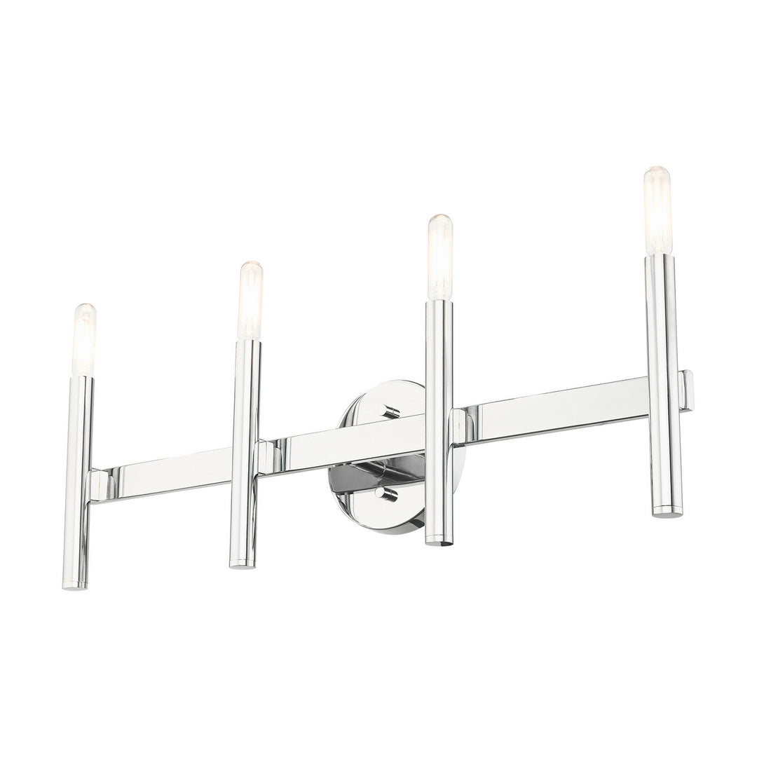 Livex Copenhagen 10344-05 Bath Vanity Light 24 in. wide - Polished Chrome