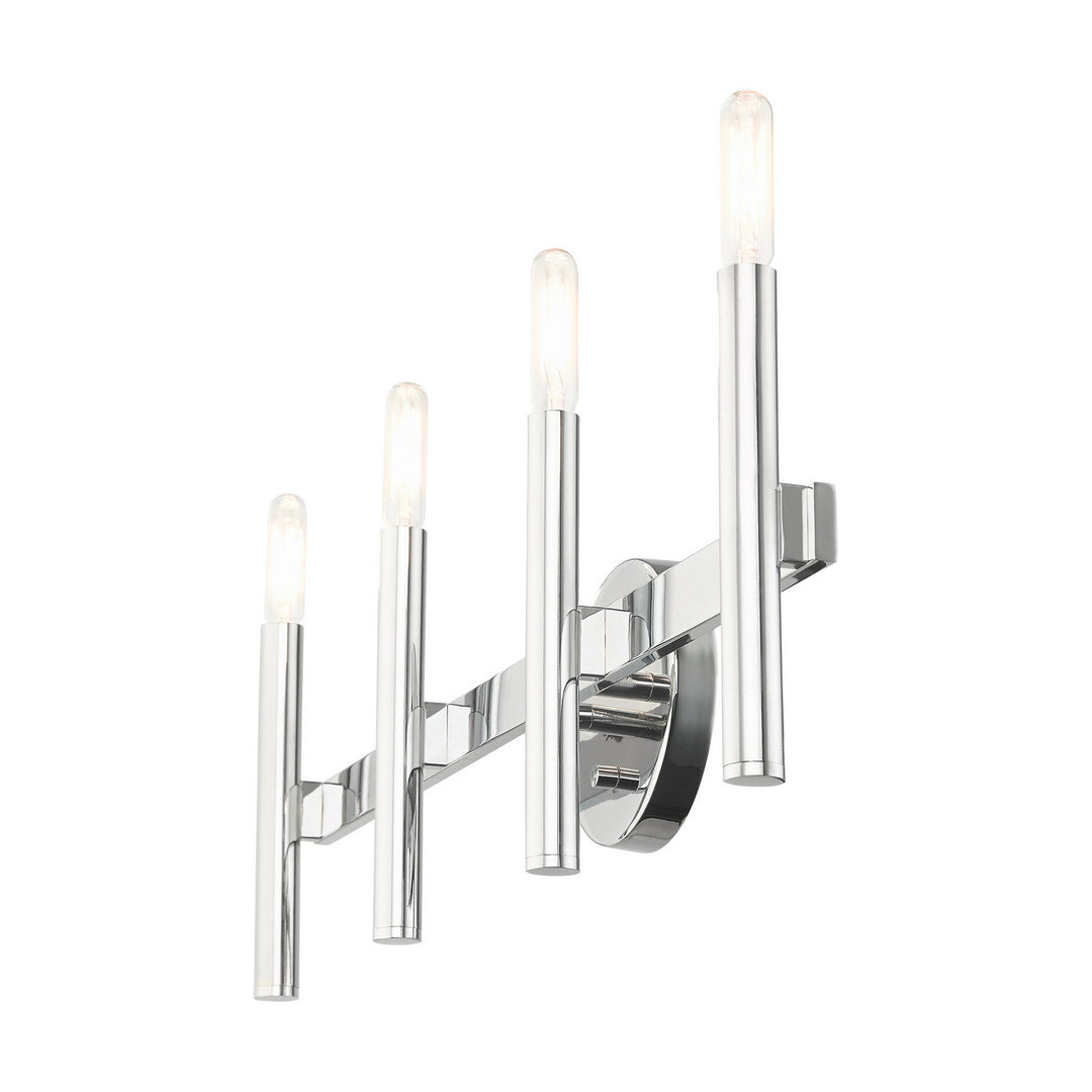 Livex Copenhagen 10344-05 Bath Vanity Light 24 in. wide - Polished Chrome