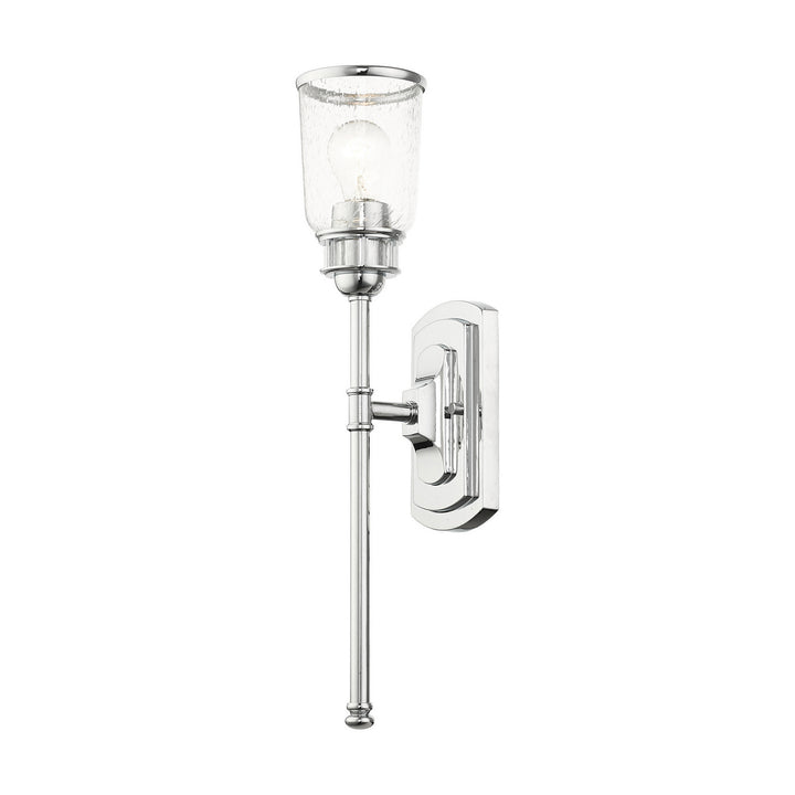 Livex Lawrenceville 10511-05 Wall Sconce Light - Polished Chrome