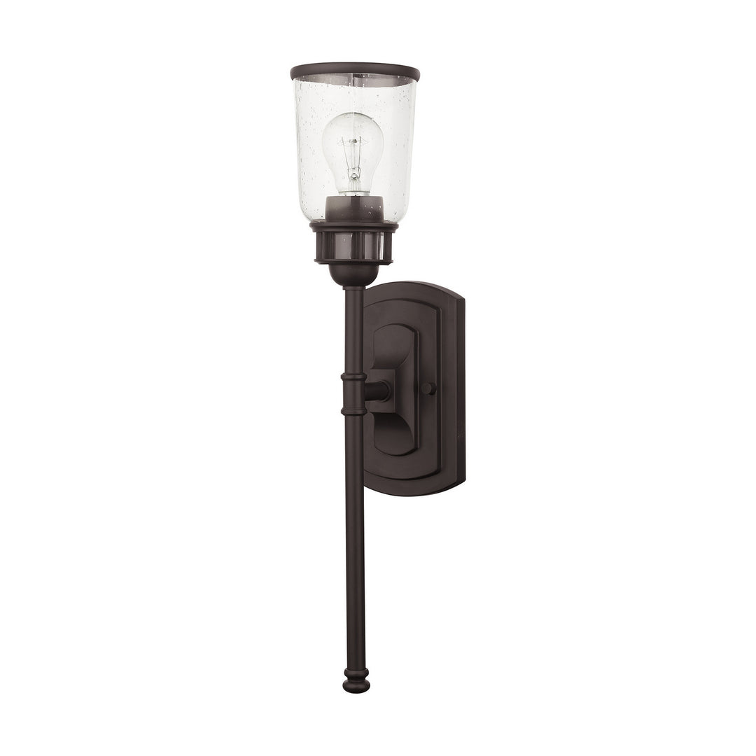 Livex Lawrenceville 10511-07 Wall Sconce Light - Bronze