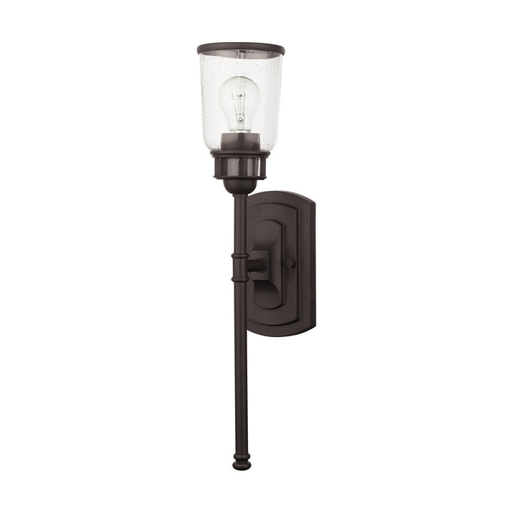 Livex Lawrenceville 10511-07 Wall Sconce Light - Bronze