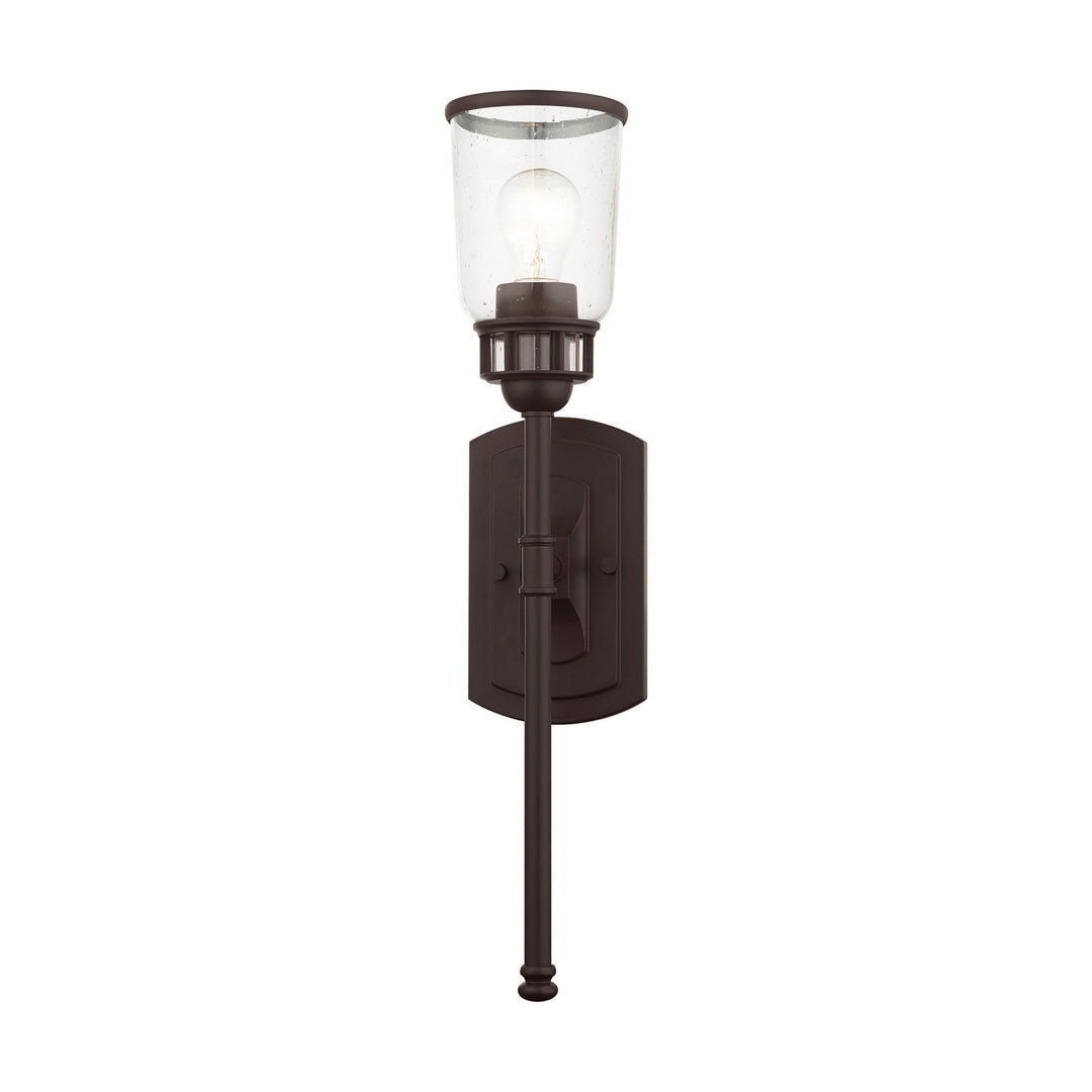 Livex Lawrenceville 10511-07 Wall Sconce Light - Bronze