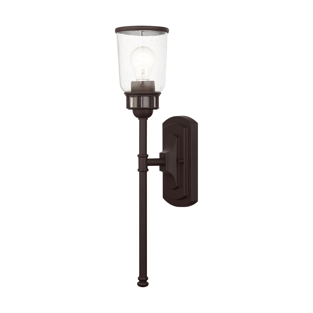 Livex Lawrenceville 10511-07 Wall Sconce Light - Bronze