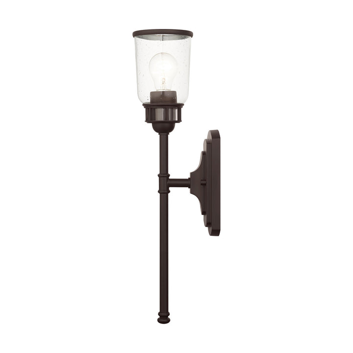 Livex Lawrenceville 10511-07 Wall Sconce Light - Bronze