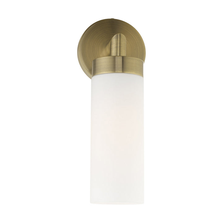 Livex Aero 15071-01 Wall Sconce Light - Antique Brass