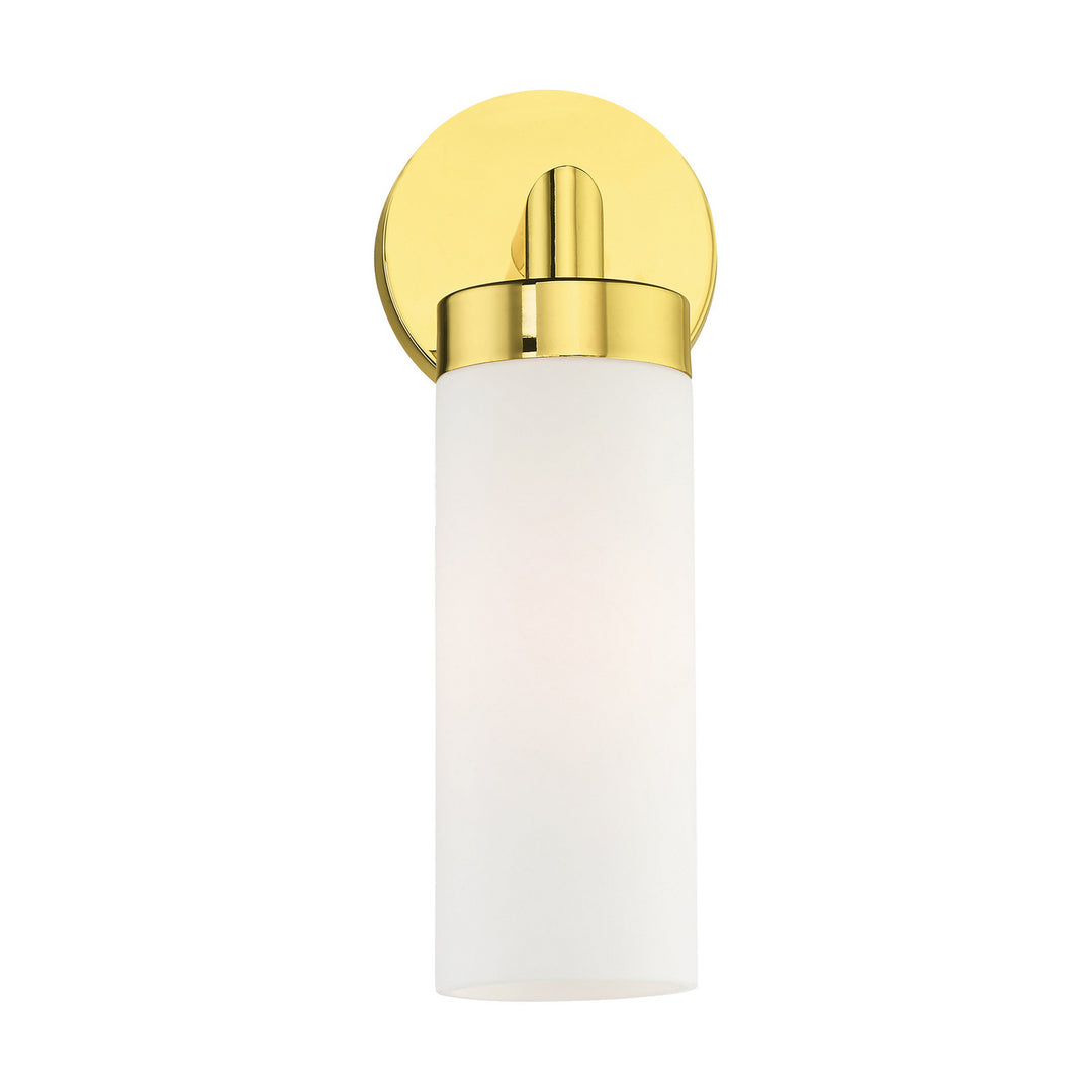 Livex Aero 15071-02 Wall Sconce Light - Polished Brass