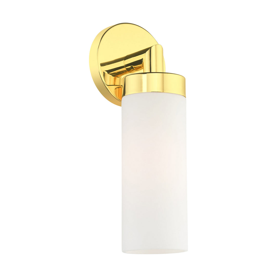 Livex Aero 15071-02 Wall Sconce Light - Polished Brass