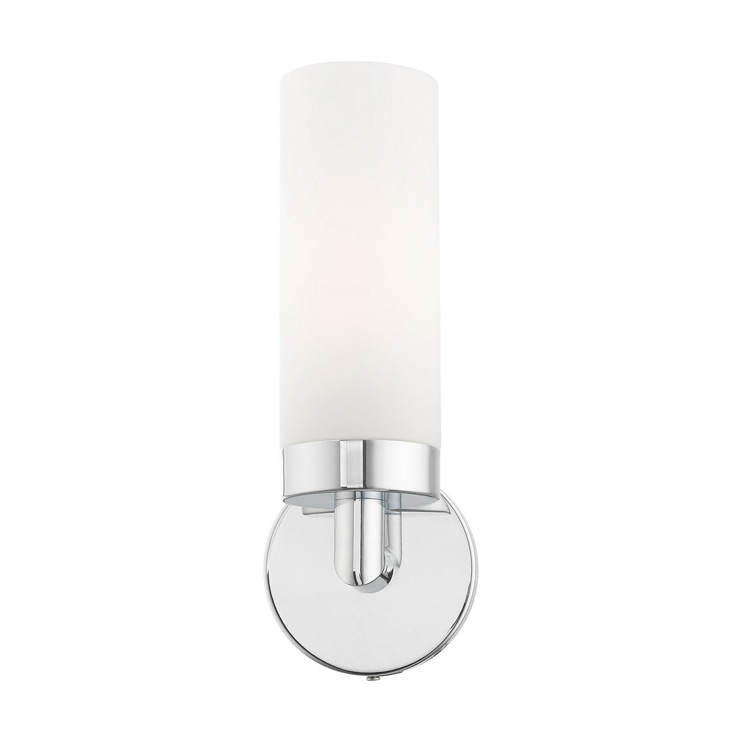 Livex Aero 15071-05 Wall Sconce Light - Polished Chrome