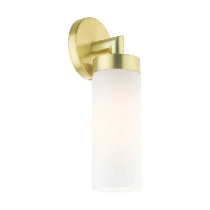 Livex Aero 15071-12 Wall Sconce Light - Satin Brass