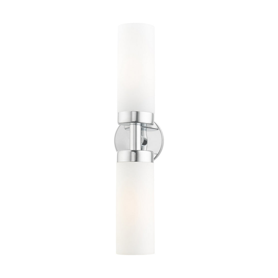 Livex Aero 15072-05 Wall Sconce Light - Polished Chrome