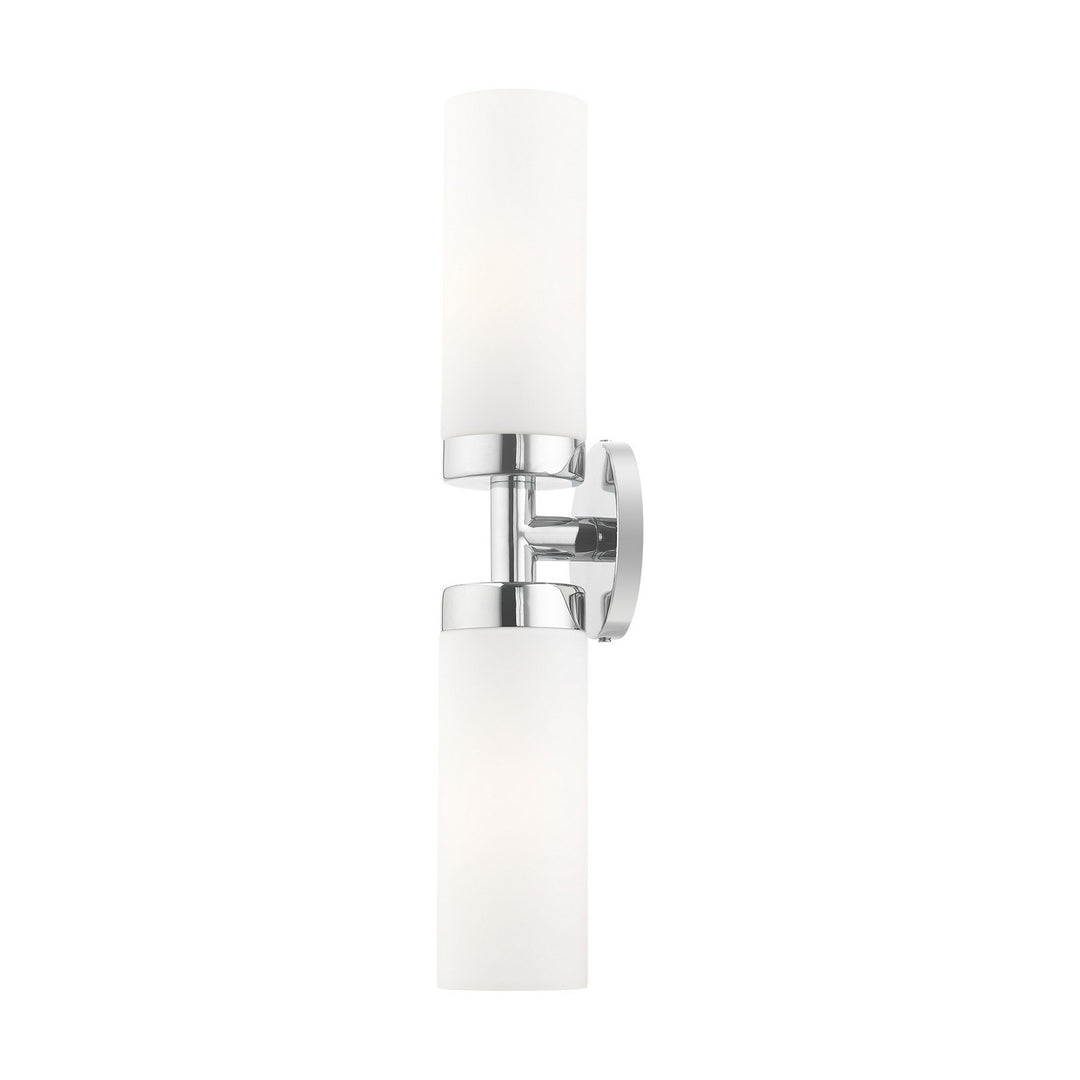 Livex Aero 15072-05 Wall Sconce Light - Polished Chrome