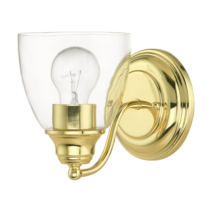 Livex Montgomery 15131-02 Wall Sconce Light - Polished Brass