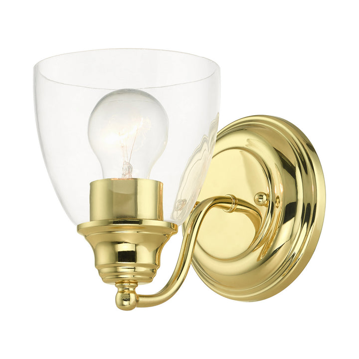 Livex Montgomery 15131-02 Wall Sconce Light - Polished Brass