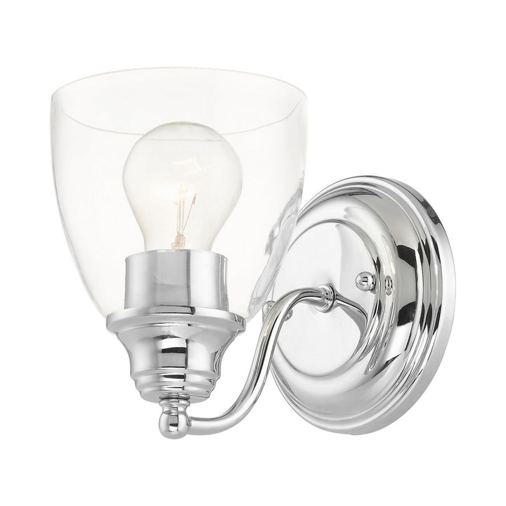 Livex Montgomery 15131-05 Wall Sconce Light - Polished Chrome