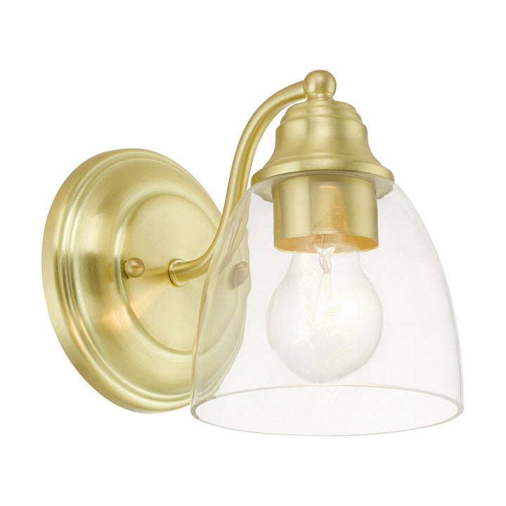 Livex Montgomery 15131-12 Wall Sconce Light - Satin Brass