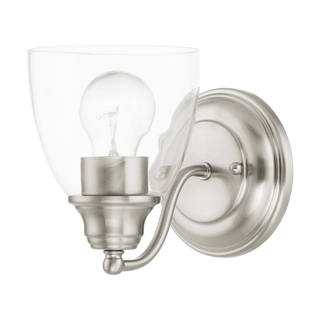 Livex Montgomery 15131-91 Wall Sconce Light - Brushed Nickel