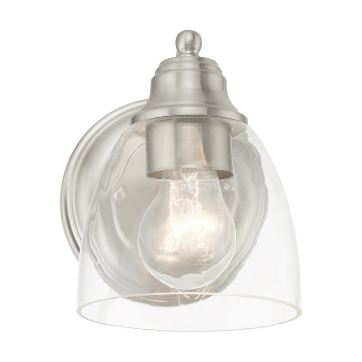 Livex Montgomery 15131-91 Wall Sconce Light - Brushed Nickel