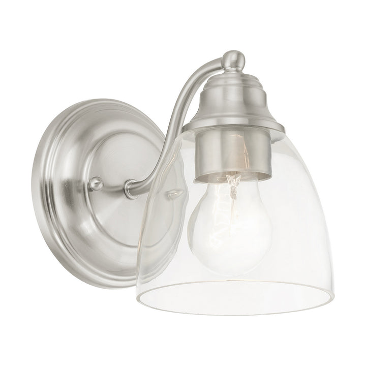 Livex Montgomery 15131-91 Wall Sconce Light - Brushed Nickel