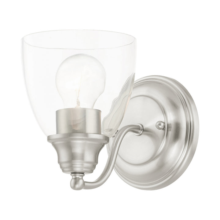 Livex Montgomery 15131-91 Wall Sconce Light - Brushed Nickel
