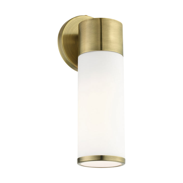 Livex Lindale 16561-01 Wall Sconce Light - Antique Brass
