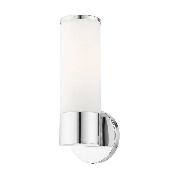 Livex Lindale 16561-05 Wall Sconce Light - Polished Chrome