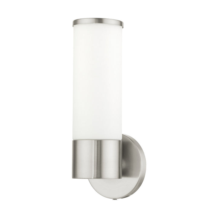 Livex Lindale 16561-91 Wall Sconce Light - Brushed Nickel