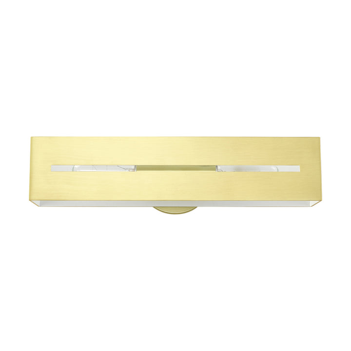 Livex Soma 16682-12 Bath Vanity Light 18 in. wide - Satin Brass