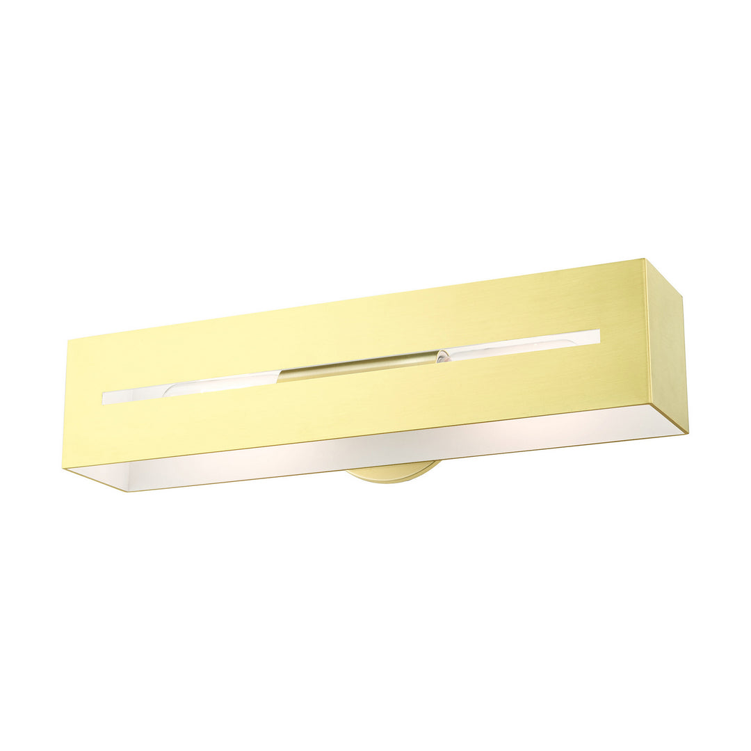 Livex Soma 16682-12 Bath Vanity Light 18 in. wide - Satin Brass