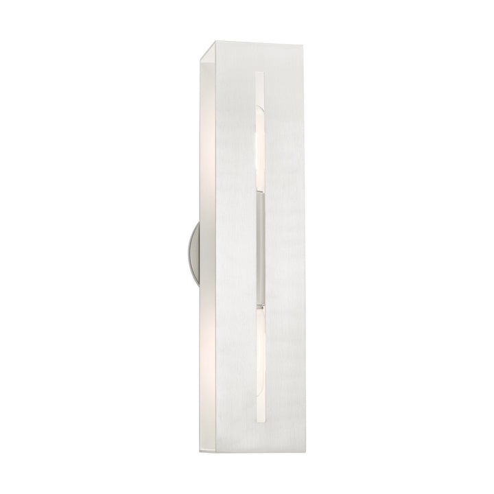 Livex Soma 16682-91 Bath Vanity Light 18 in. wide - Brushed Nickel