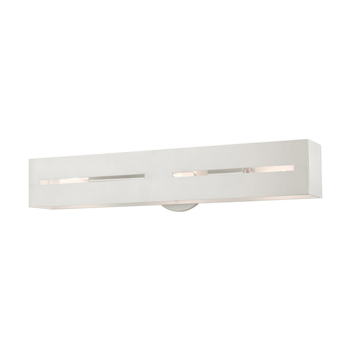 Livex Soma 16683-91 Bath Vanity Light 24 in. wide - Brushed Nickel