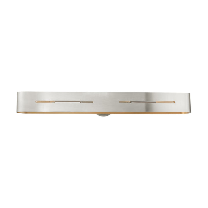 Livex Ravena 16734-91 Bath Vanity Light 36 in. wide - Brushed Nickel