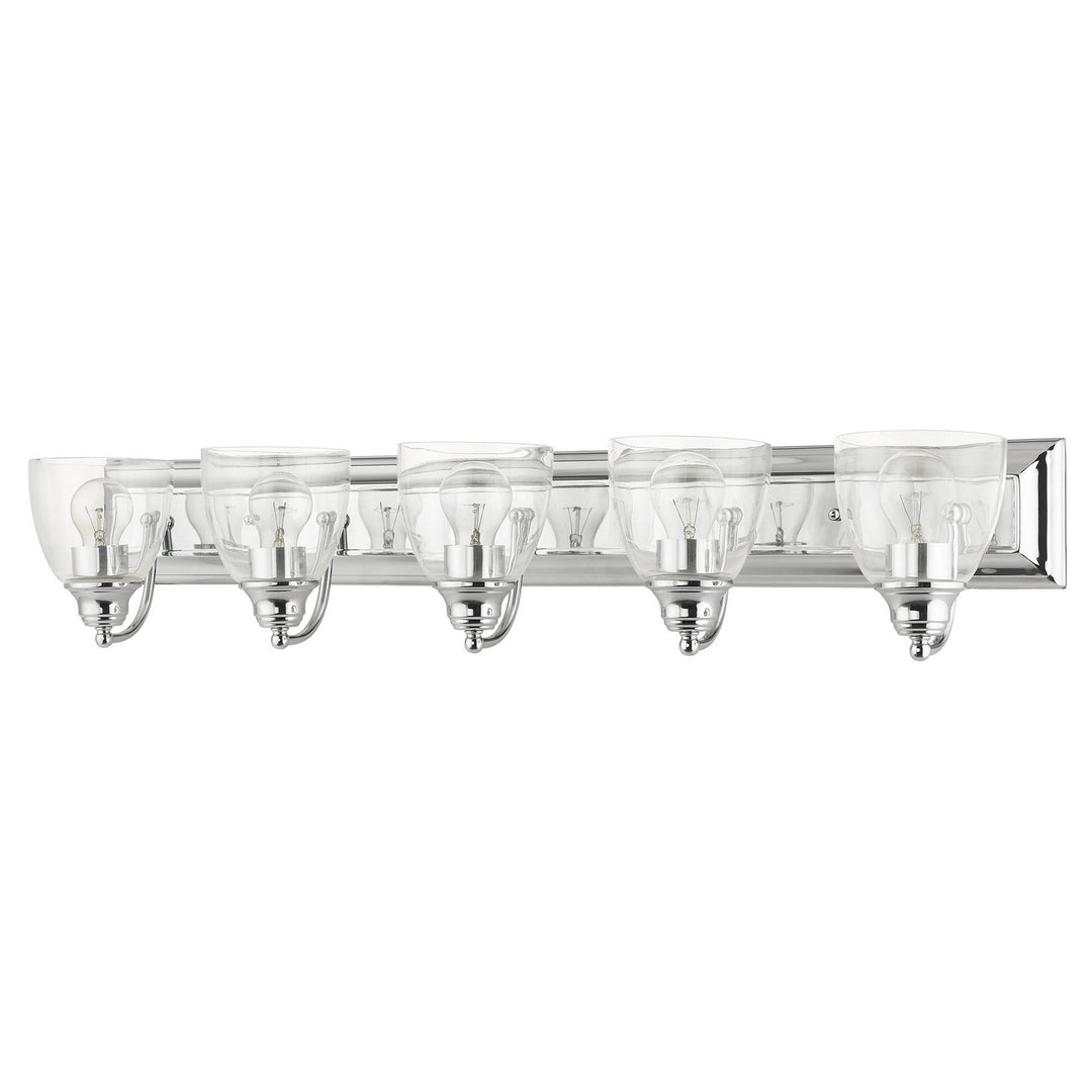 Livex Birmingham 17075-05 Bath Vanity Light 36 in. wide - Polished Chrome