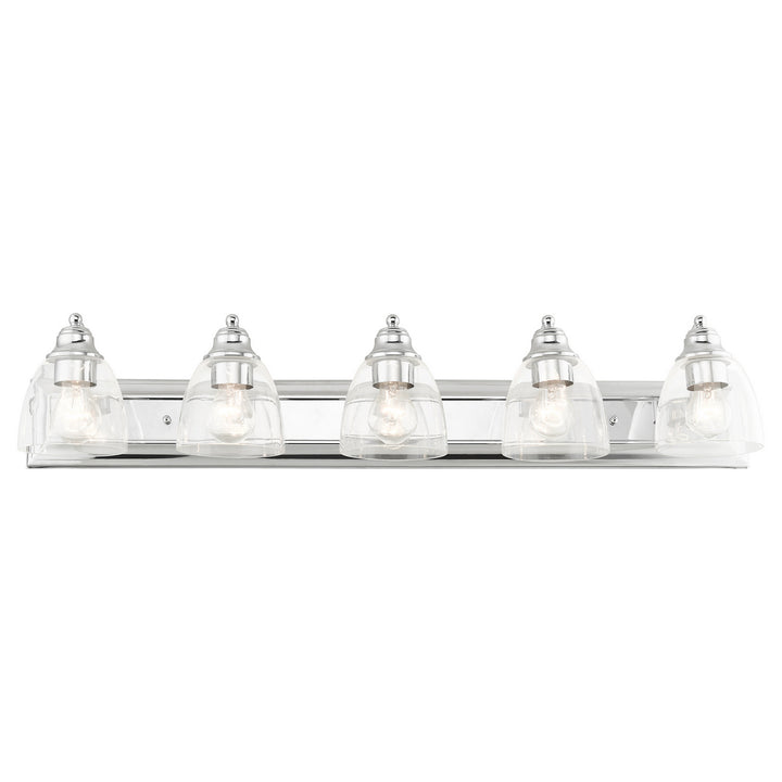 Livex Birmingham 17075-05 Bath Vanity Light 36 in. wide - Polished Chrome