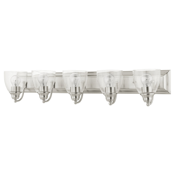 Livex Birmingham 17075-91 Bath Vanity Light 36 in. wide - Brushed Nickel