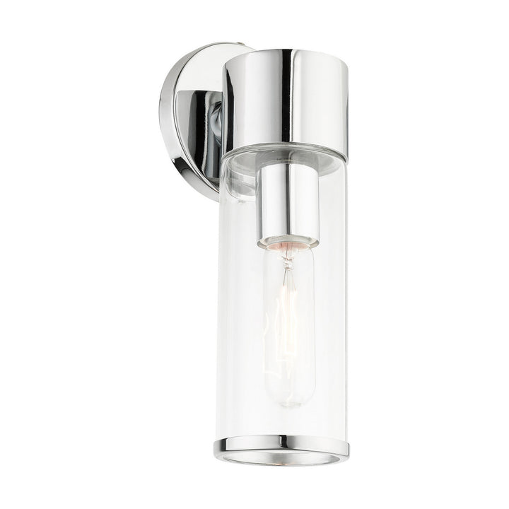 Livex Banca 17281-05 Wall Sconce Light - Polished Chrome