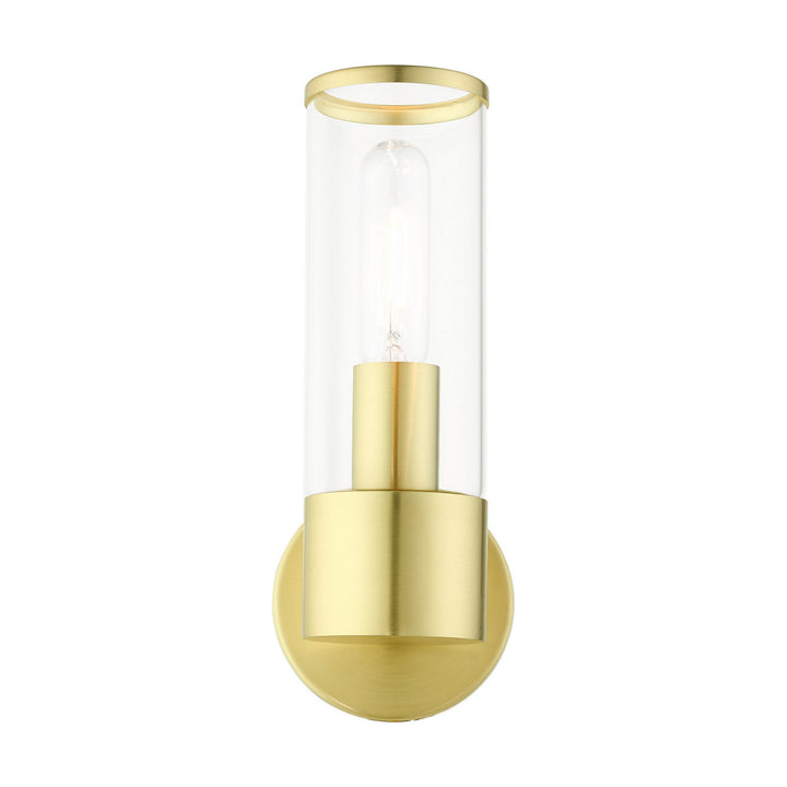 Livex Banca 17281-12 Wall Sconce Light - Satin Brass