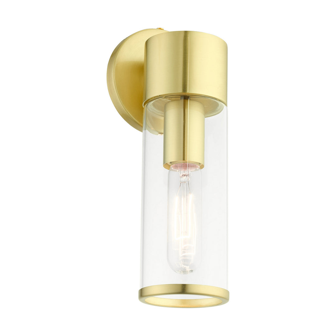 Livex Banca 17281-12 Wall Sconce Light - Satin Brass