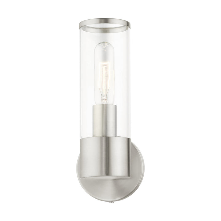 Livex Banca 17281-91 Wall Sconce Light - Brushed Nickel