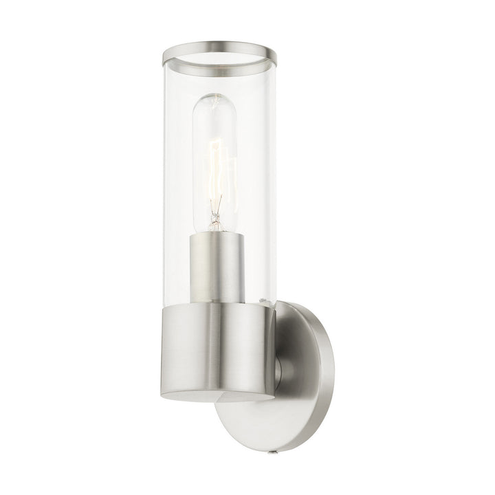 Livex Banca 17281-91 Wall Sconce Light - Brushed Nickel