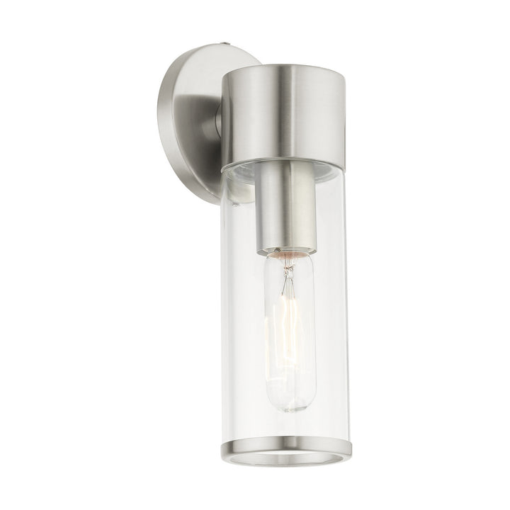 Livex Banca 17281-91 Wall Sconce Light - Brushed Nickel