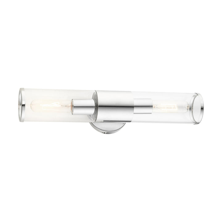 Livex Banca 17282-05 Bath Vanity Light 5 in. wide - Polished Chrome