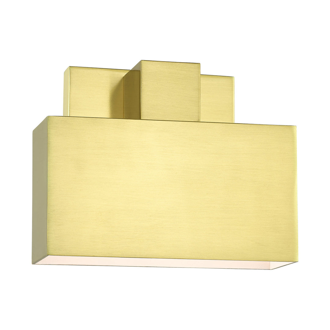 Livex Lighting 22422-12 Modern Lynx Outdoor Satin Brass