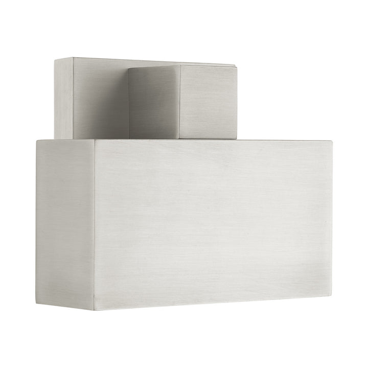 Livex Lighting 22422-91 Modern Lynx Outdoor Brushed Nickel