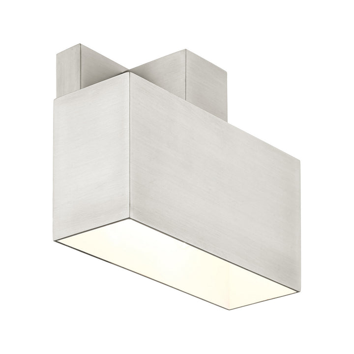 Livex Lighting 22422-91 Modern Lynx Outdoor Brushed Nickel
