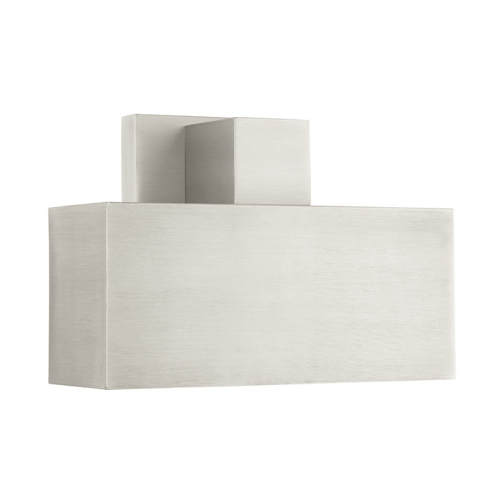 Livex Lighting 22423-91 Modern Lynx Outdoor Brushed Nickel