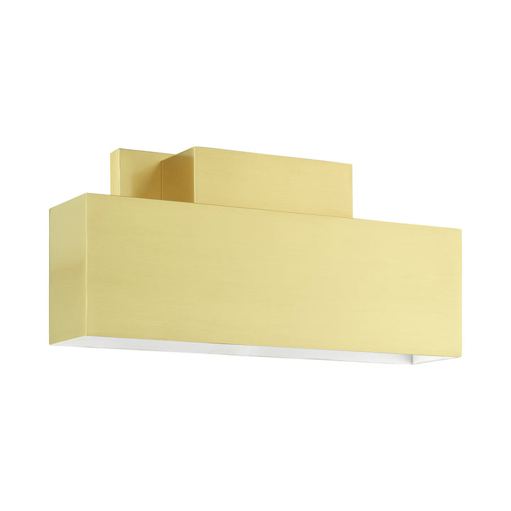 Livex Lighting 22424-12  Lynx Outdoor Satin Brass