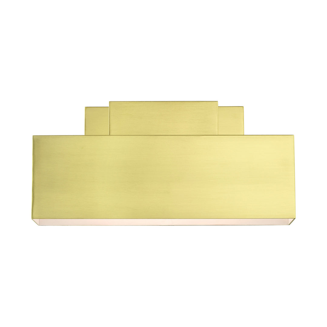 Livex Lighting 22424-12  Lynx Outdoor Satin Brass
